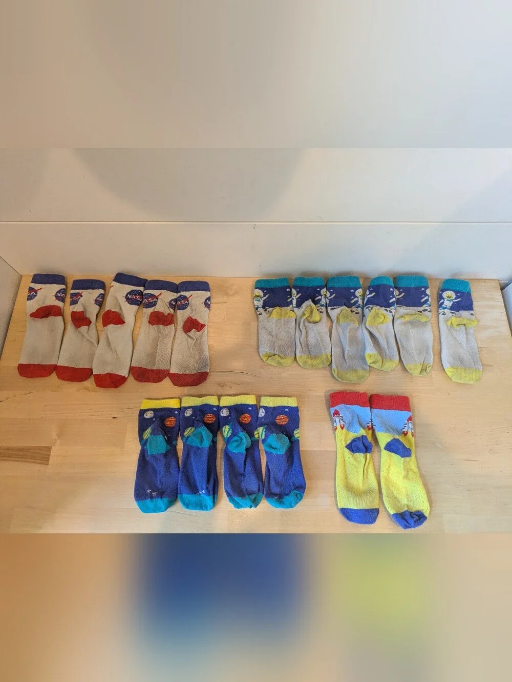 Ten Little Everyday Crew Socks, Large